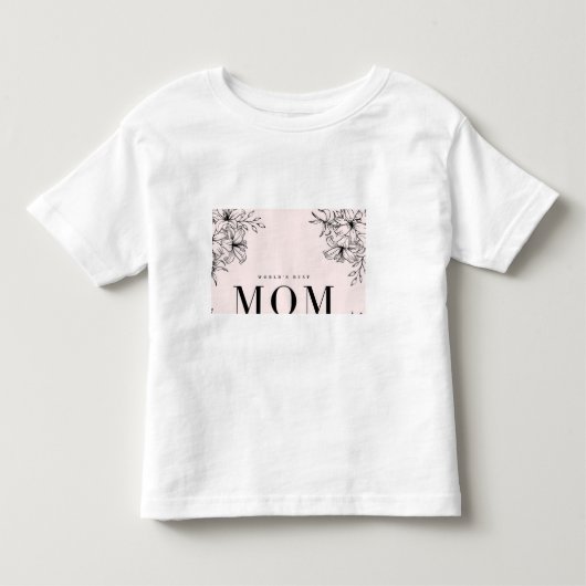世界の最高のTシャツデザイン トドラーTシャツ (正面)