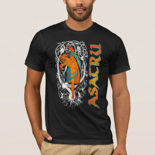 世界の木のAsatruのワイシャツ Tシャツ