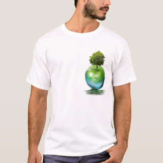 世界の木-生態学の概念 Tシャツ