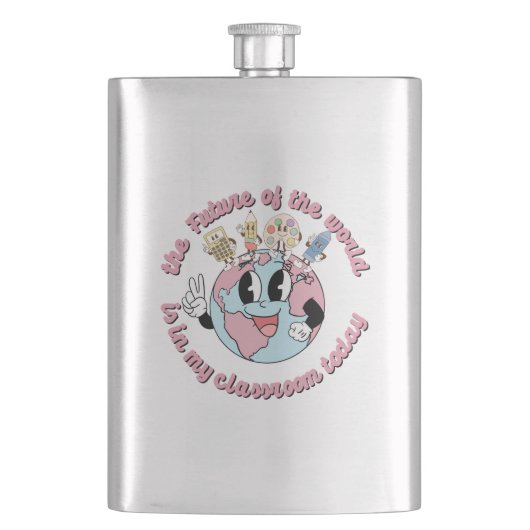 世界の未来は私のクラスにある フラスク (正面)