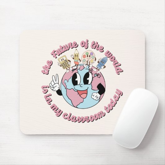 世界の未来は私のクラスにある マウスパッド (マウス)