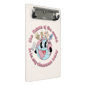 世界の未来は私のクラスにある ミニクリップボード (アングル)