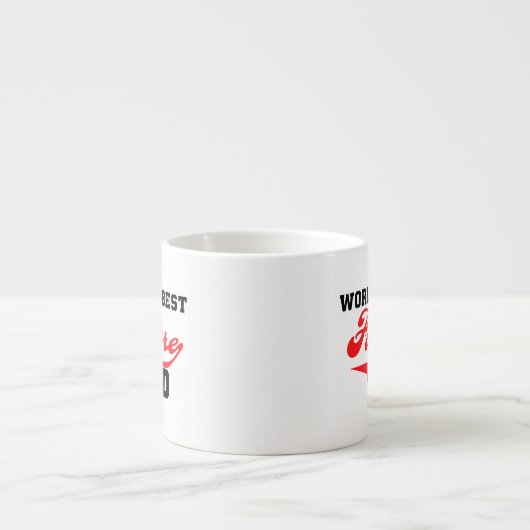 世界の未来最高ののパパ贈り物 エスプレッソカップ (正面)