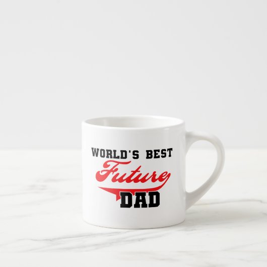 世界の未来最高ののパパ贈り物 エスプレッソカップ (右)