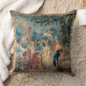 世界の枕の4つのコーナー クッション (ブランケット)