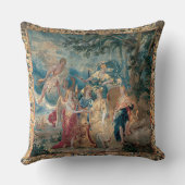 世界の枕の4つのコーナー クッション (裏面)