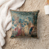 世界の枕の4つのコーナー クッション (ブランケット)