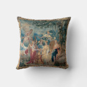 世界の枕の4つのコーナー クッション (裏面)