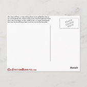 世界の果てで何を飲むのか ポストカード (裏面)