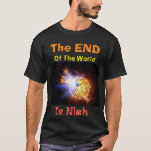 世界の果ては黒シャツ Tシャツ