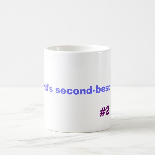 世界の次位のパパ、#2 コーヒーマグカップ (中央)