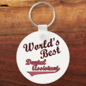 世界の歯科最高の助手 キーホルダー (正面)