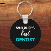 世界の歯科最高の医 キーホルダー (正面)