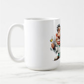 世界の歯科最高の医 コーヒーマグカップ (左)