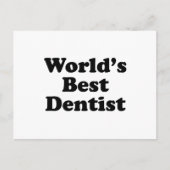 世界の歯科最高の医 ポストカード (正面)