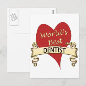世界の歯科最高の医 ポストカード (正面/裏面)
