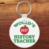 世界の歴史最高の先生 キーホルダー (正面)