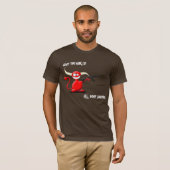 世界の殺害をlaywerのhorneyの悪魔のワイシャツ救って下さい tシャツ (正面フル)