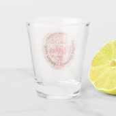 世界の母最高のは永遠 ショットグラス (裏面)