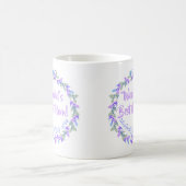 世界の母最高のフローラギフトマグ コーヒーマグカップ (中央)