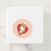 世界の母最高の母かわいい母の日のかわいい漫画 フェイバータグ (インサイチュ)