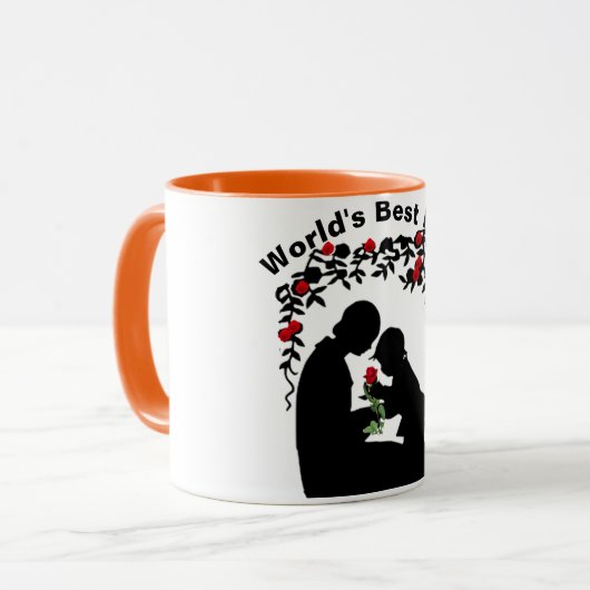 世界の母最高の母デーコーヒーマグのギフトアイディア マグカップ (正面左)