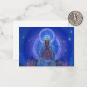 世界の母、1924年ニコライ・ローリッチ ノートカード (正面/裏面インサイチュ)