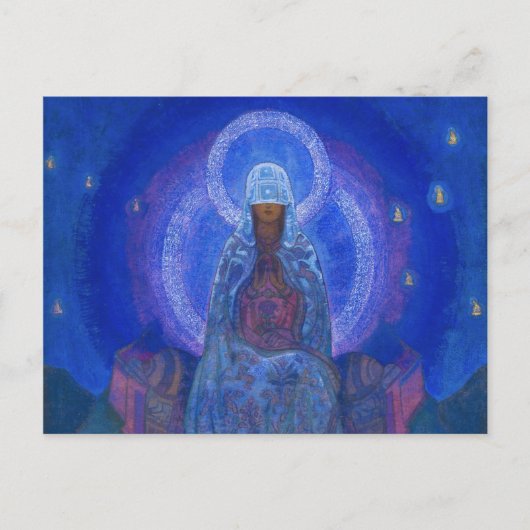 世界の母、1924年ニコライ・ローリッチ ポストカード (正面)