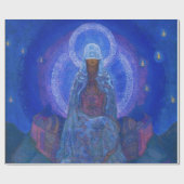 世界の母、1924年ニコライ・ローリッチ ラッピングペーパー (フラット)