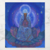 世界の母、1924年ニコライ・ローリッチ ワインラベル (シングルラベル)