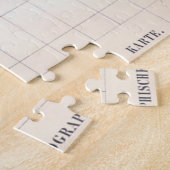 世界の民族誌の地図 ジグソーパズル (側面)