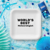 世界の気象最高の医 ペーパープレート (パーティー)