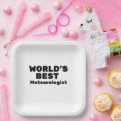 世界の気象最高の医 ペーパープレート (パーティー)