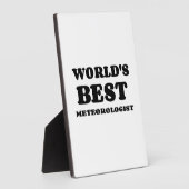 世界の気象最高の学者 フォトプラーク (側面)