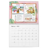 世界の水彩旅行カレンダー2026 カレンダー (2月 2027)