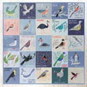 世界の水彩画を描く鳥 ジグソーパズル