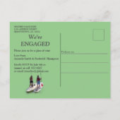 世界の海と川、湖、スポーツ活動 インビテーションポストカード (裏面)