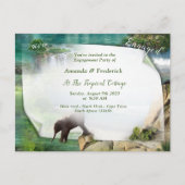 世界の海と川、湖、スポーツ活動 インビテーションポストカード (正面)