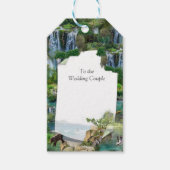 世界の海と川、湖、スポーツ活動 ギフトタグ (正面)