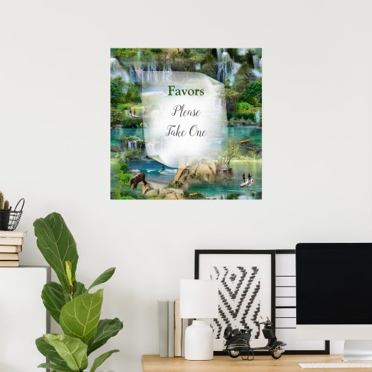 世界の海と川、湖、スポーツ活動 ポスター (ホームオフィス)