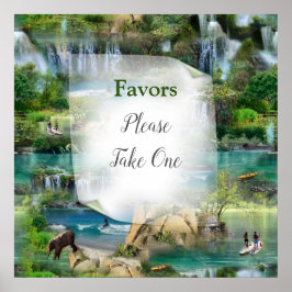 世界の海と川、湖、スポーツ活動 ポスター