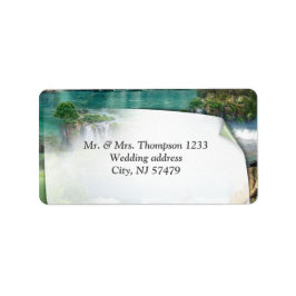 世界の海と川、湖、スポーツ活動 ラベル