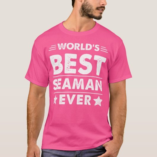 世界の海最高のの男 Tシャツ (正面)