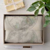 世界の測高の地図 薄葉紙 (ギフト)