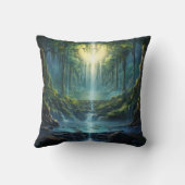 世界の滝の目的地 クッション (裏面)