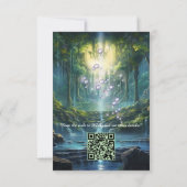 世界の滝の目的地 出欠カード (裏面)