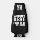 世界の父最高ののパパ贈り物 ボトルクーラー (正面)