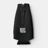 世界の父最高ののパパ贈り物 ボトルクーラー (裏面)