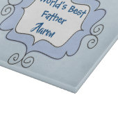 世界の父最高の・ドードル カッティングボード (角)