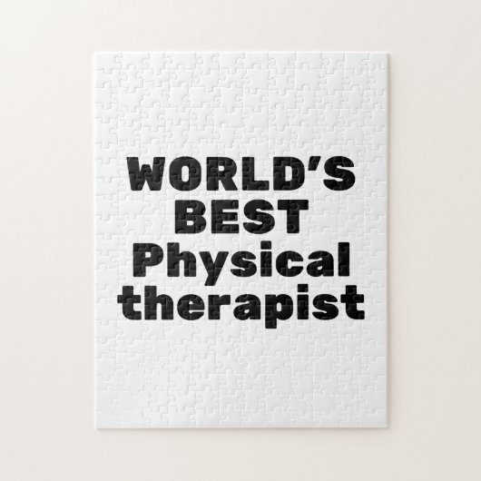 世界の物理最高の的セラピスト ジグソーパズル (縦)